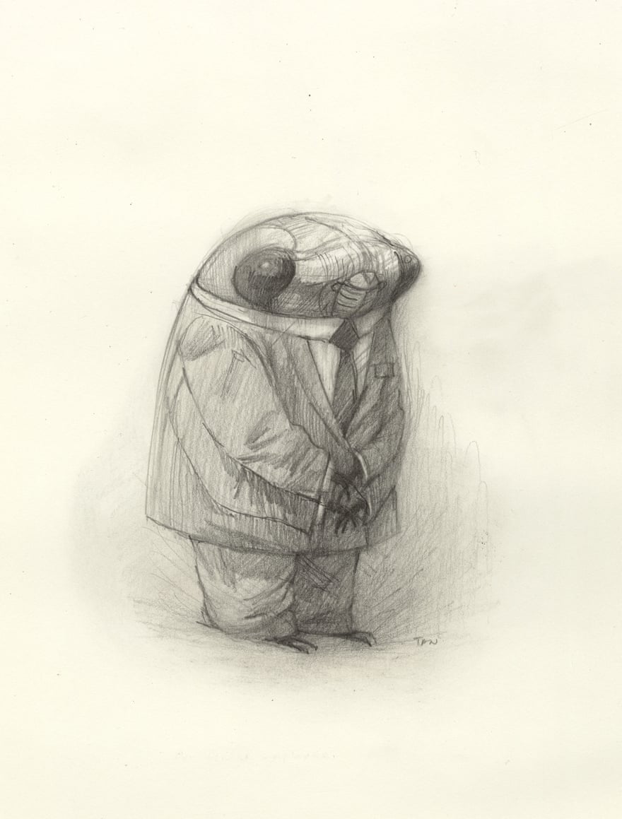 Cigarra Bocetos, Shaun Tan