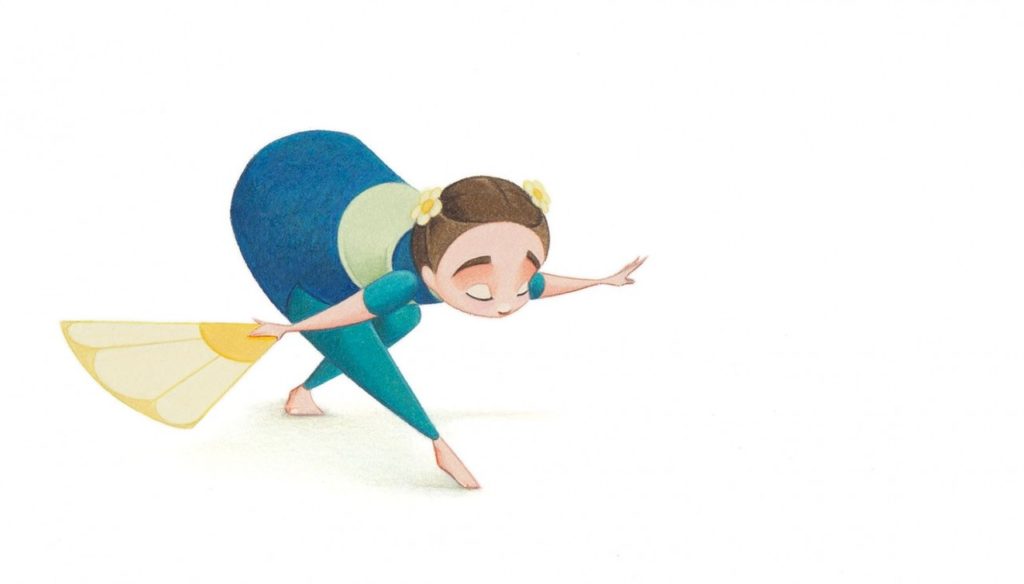 Flora y los pavos reales