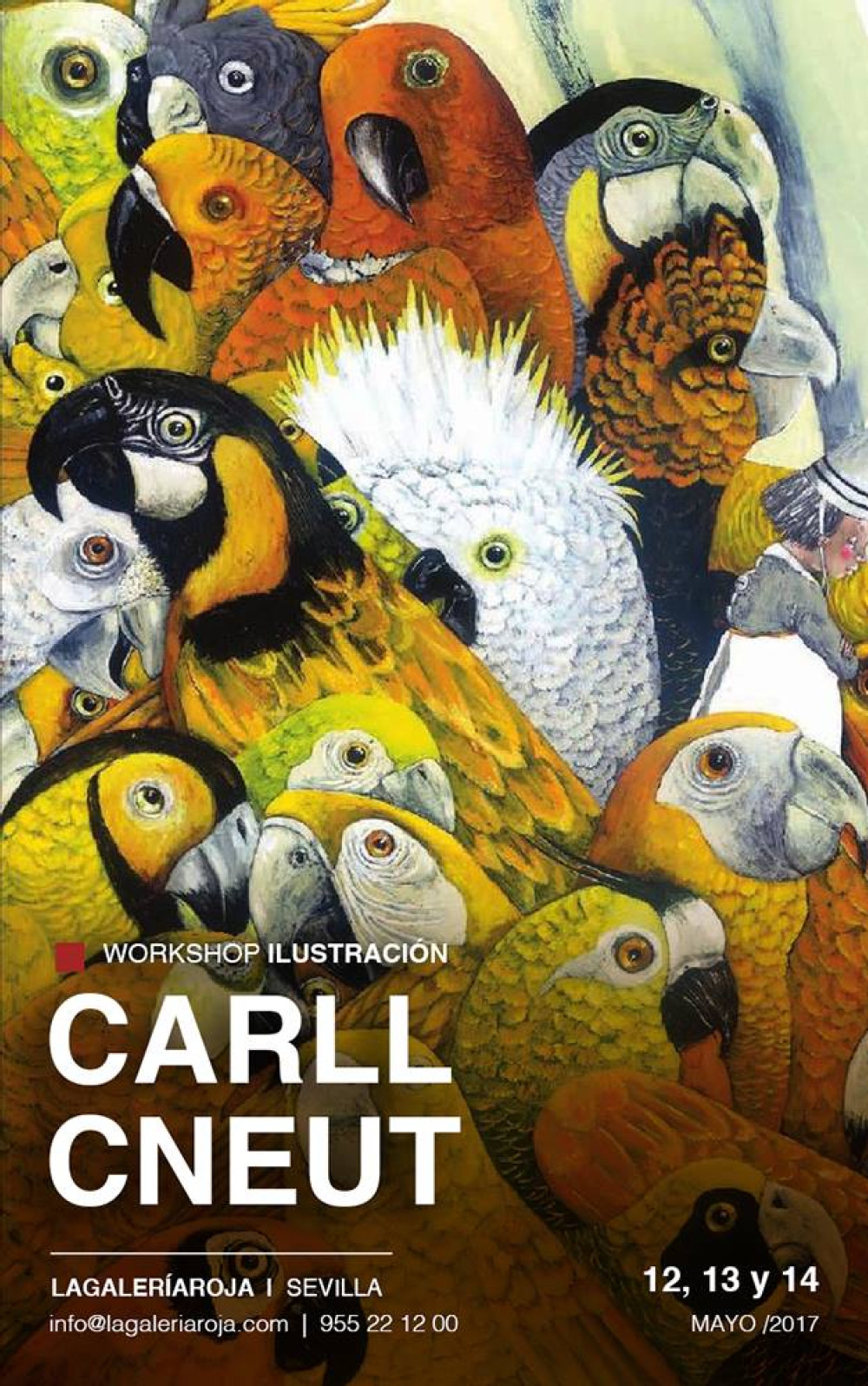 Workshop con Carll Cneut en Sevilla
