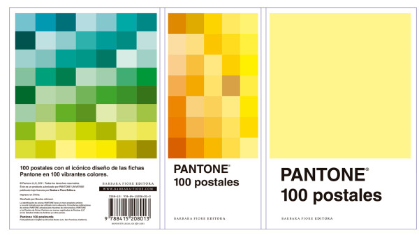 PANTONE 100 POSTALES