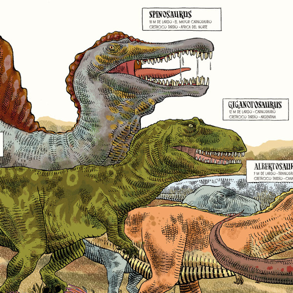 ¡LLEGAN LOS DINOSAURIOS!