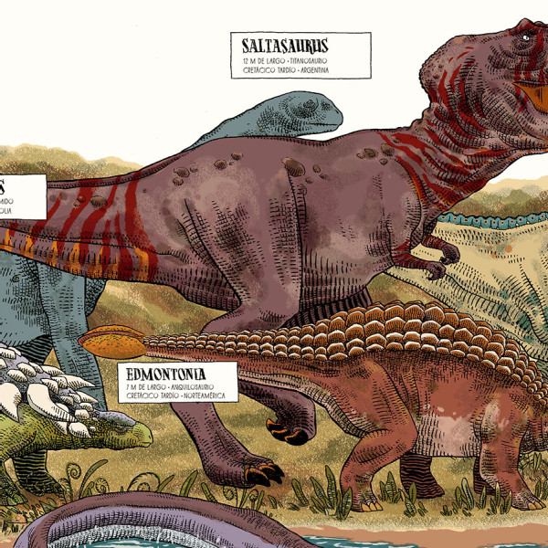 ¡LLEGAN LOS DINOSAURIOS!
