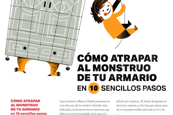 Cómo atrapar el monstruo de tu armario, en 10 sencillos pasos