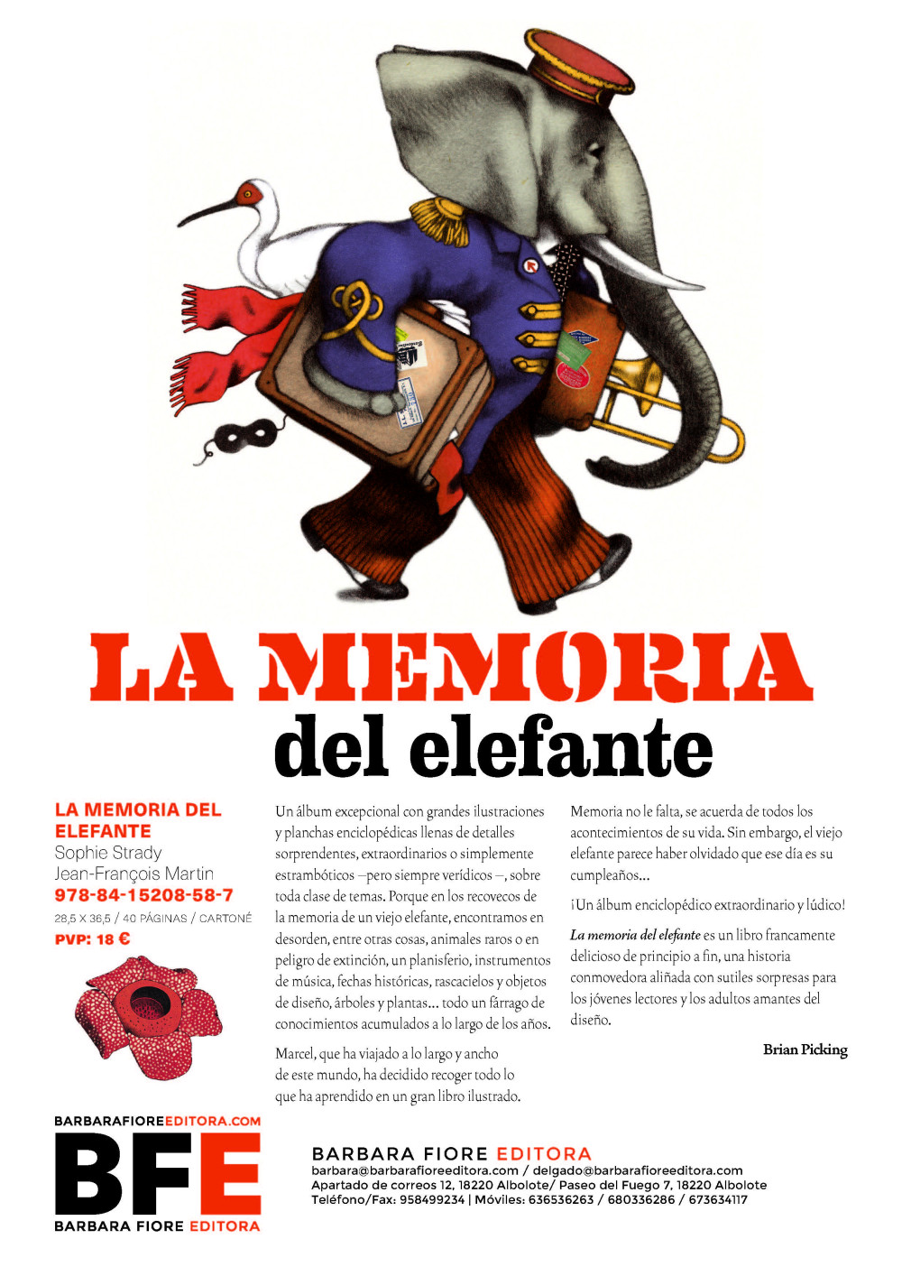La memoria del elefante, ficha técnica