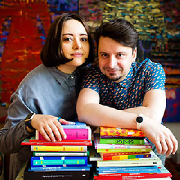 Romana Romanyshyn y Andriy Lesiv