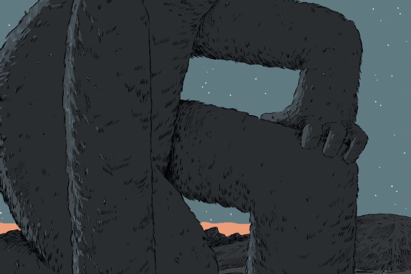 Hilda y el gigante de medianoche, Luke Pearson
